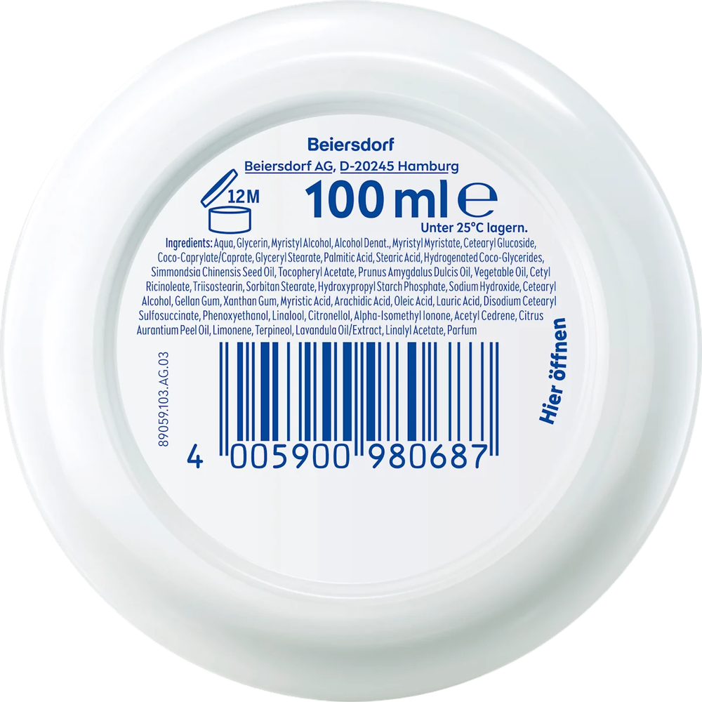 니베아 부드러운 보습 크림 - 독일직구 100ml, 1개 - 상세 이미지 5