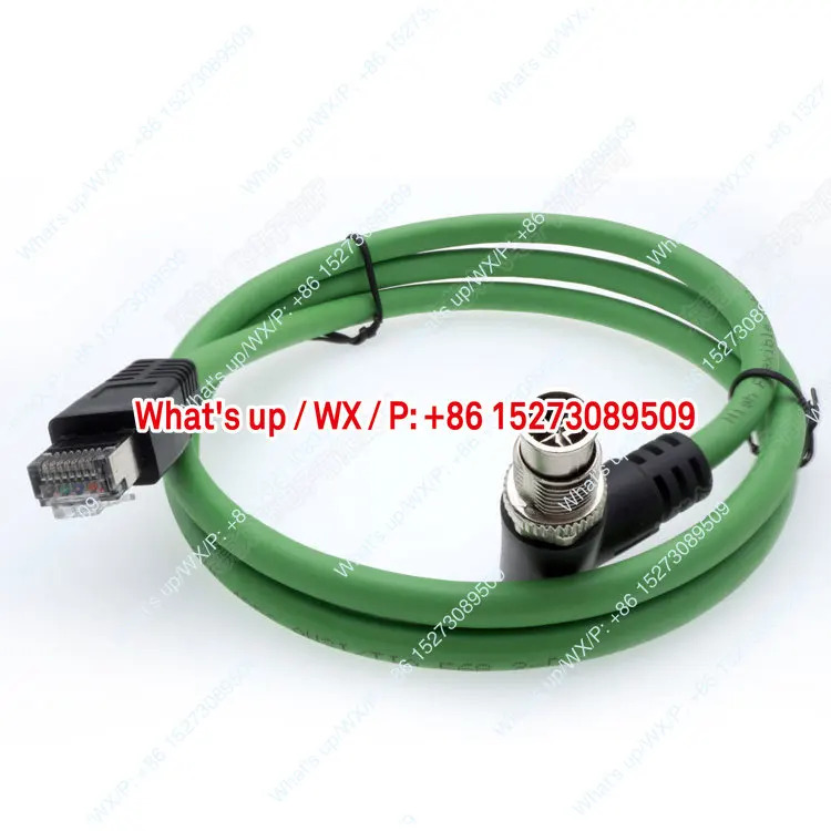 M12-8 코어 엘보우RJ45 네트워크 X형 기가비트 산업이더넷 코딩 케이블 m12-8 특수 소프트 PVC