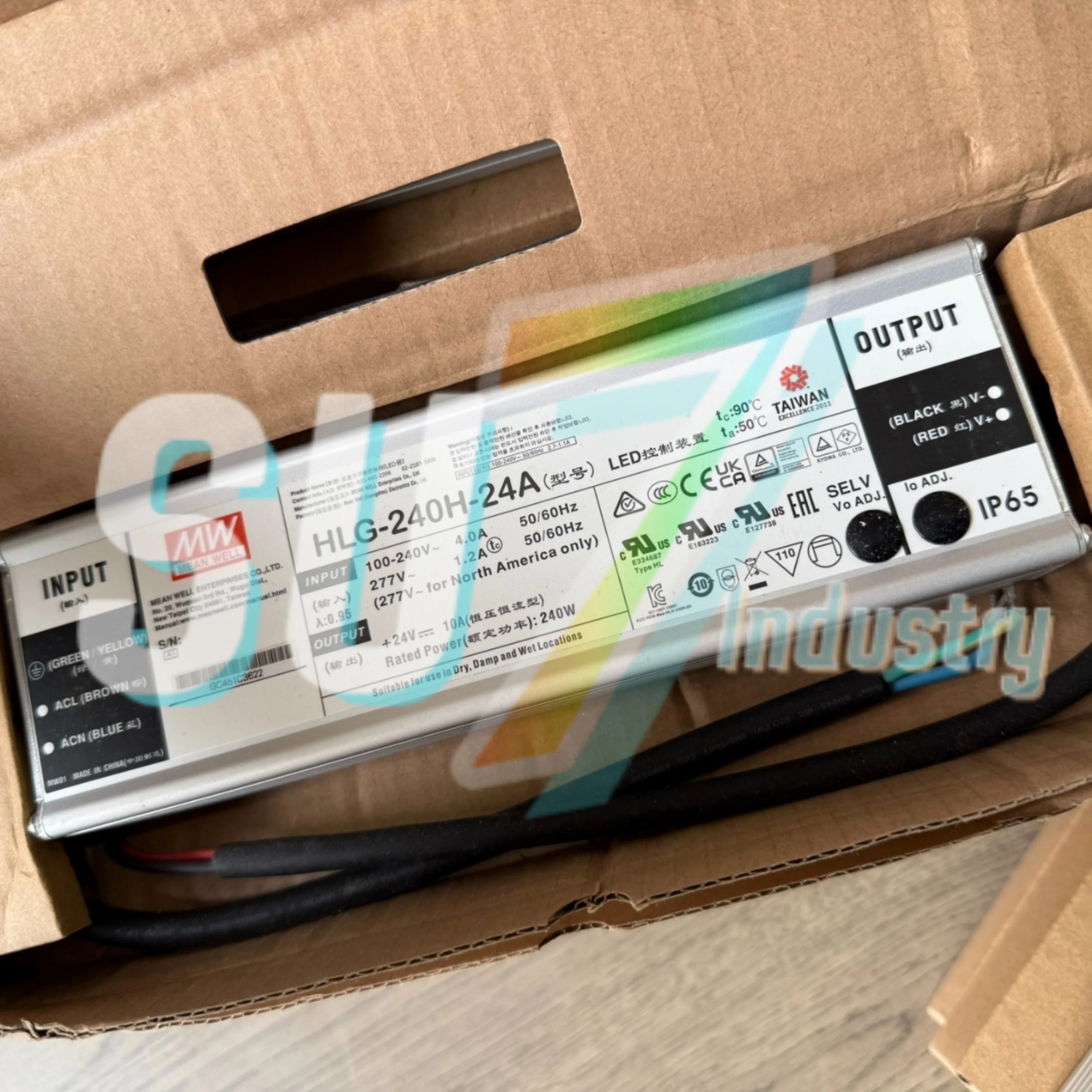 Mean Well HLG-240H-24 HLG-240H-24A HLG-240H-24B 스위치 전원공급장치 내 새