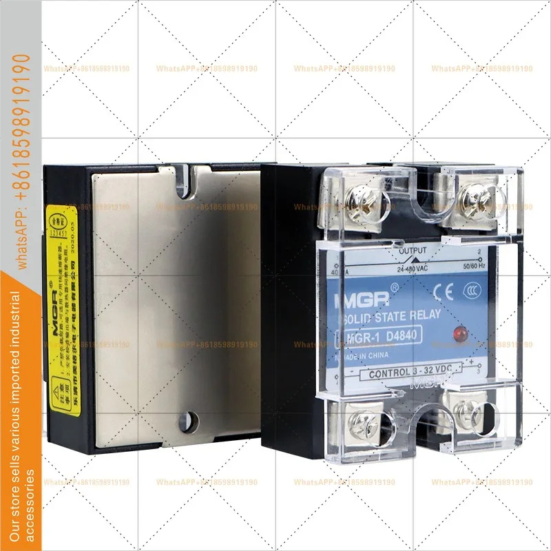 D4840 DC 제어 AC SSR-40DA D4825 SSR-25DA 메이겔 단상 솔리드 스테이트 릴레이