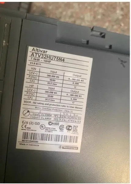 사리퍼 ATV32HU75N4 7.5kw