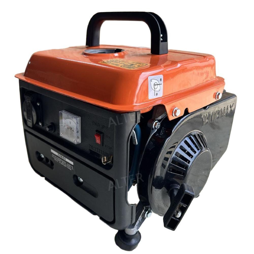 소형발전기 굴삭기 차박 가정용 저소음 휘발유 상품 650W 수동 시동 220V - 상세 이미지 2