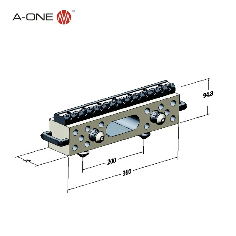 A-ONE 클램프 CNC 제로포인트 고정장치 5 축 가공3A-110091