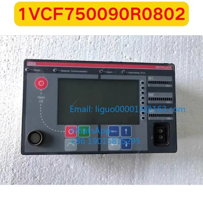 1VCF 사750090 R0802 REF542 PLUS 머신 인터페이스 터치 스크린 기능 리퍼 OK