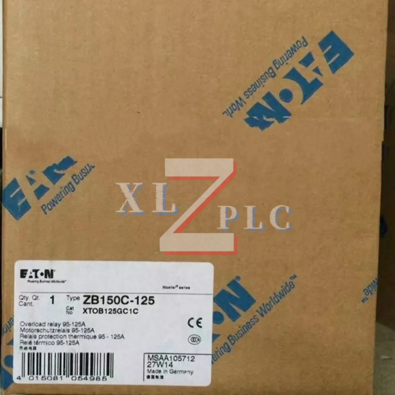 열 과부하 릴레이 원본 ZB150C-125 ZB150C-150 ZB150C-175