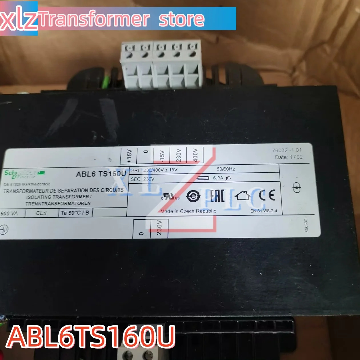 원본 ABL6TS160U 변압기