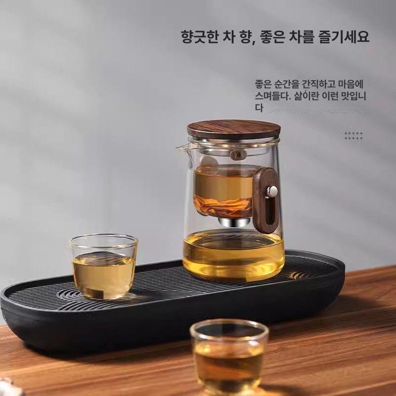 휴대용티팟세트 티포트 차우리기 주전자 전통 파우치 유리 우리기 옵션이미지참조 도자기 - 상세 이미지 3