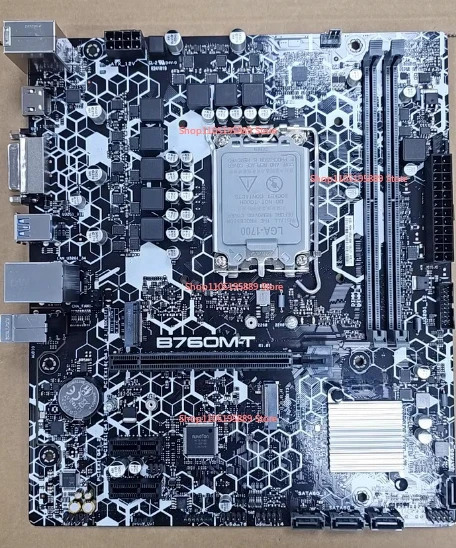 ASUS호환 B760M-T D5 기가 바이트호환 Z690 Z790 메인보드 1700핀 12 13 1대 CPU 데스크탑 컴퓨터용