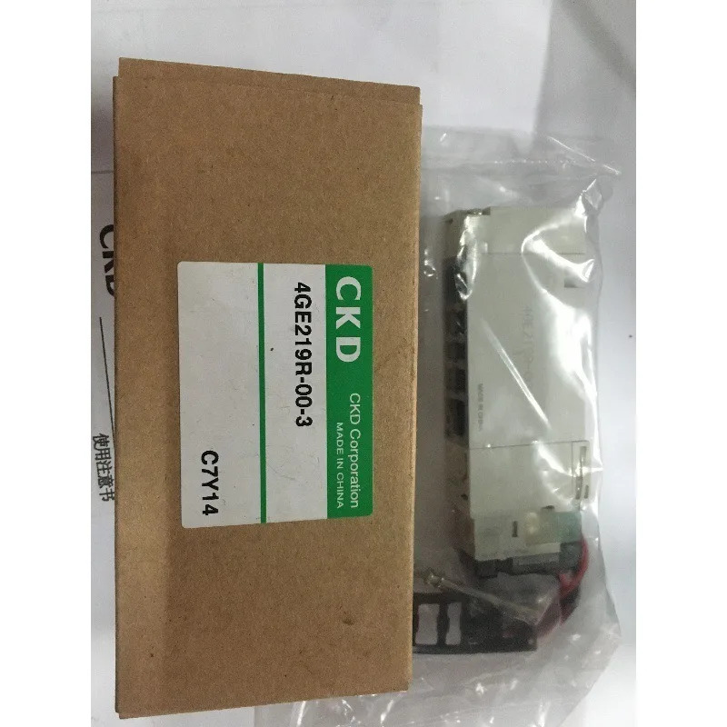 CKD 솔레노이드 밸브 DC24V 부품 신 4GE219/4GE210R-08-00-3