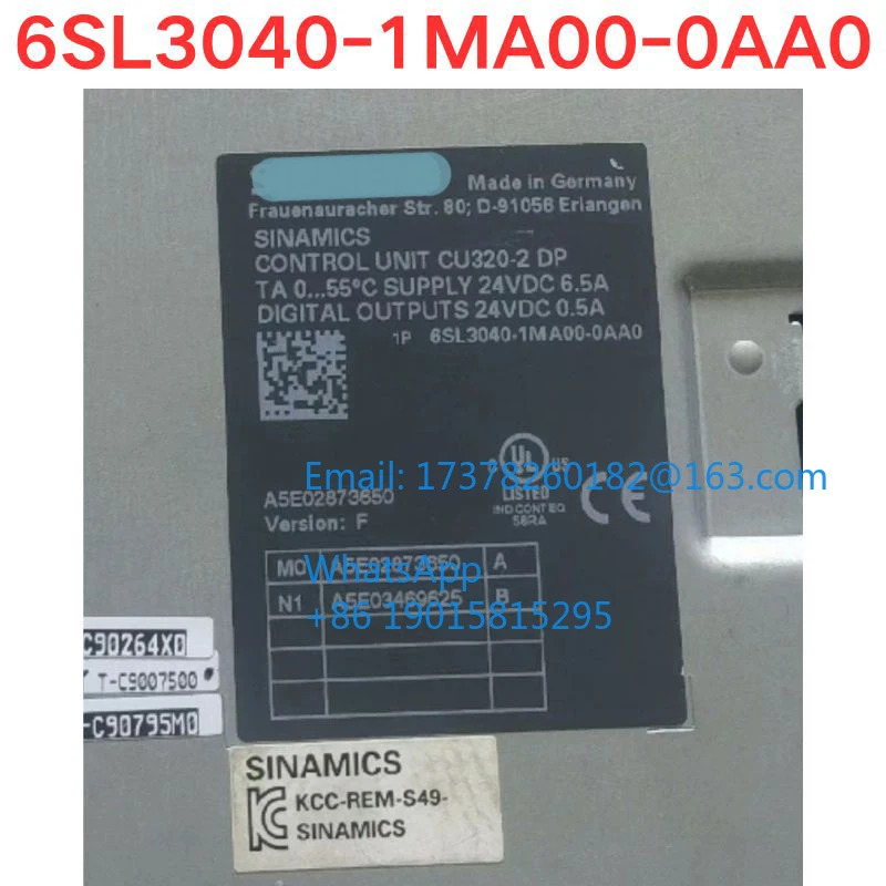 리퍼 6SL3040-1MA00-0AA0 제어 장치 기능 확OK