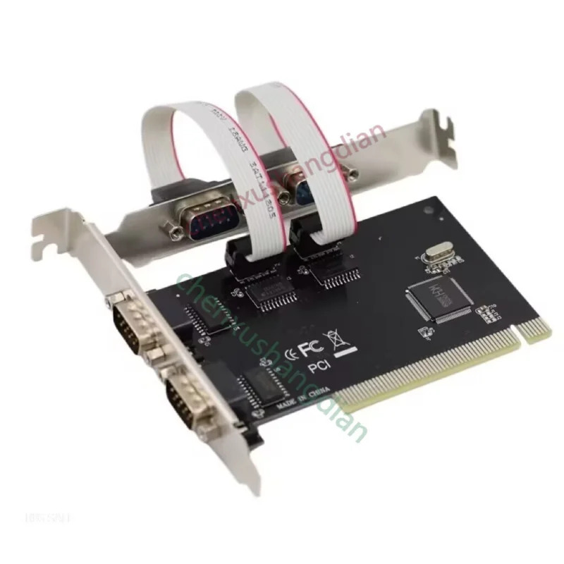 PCI to 4 포트 DB9-pin RS232COM 직렬 카드 WCH PCI4 확장용