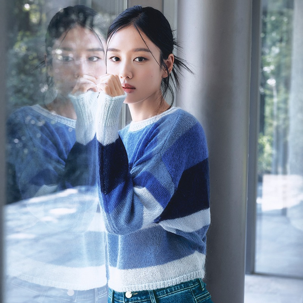 25FW 모헤어 멀티그라데이션 풀오버 제품 이미지