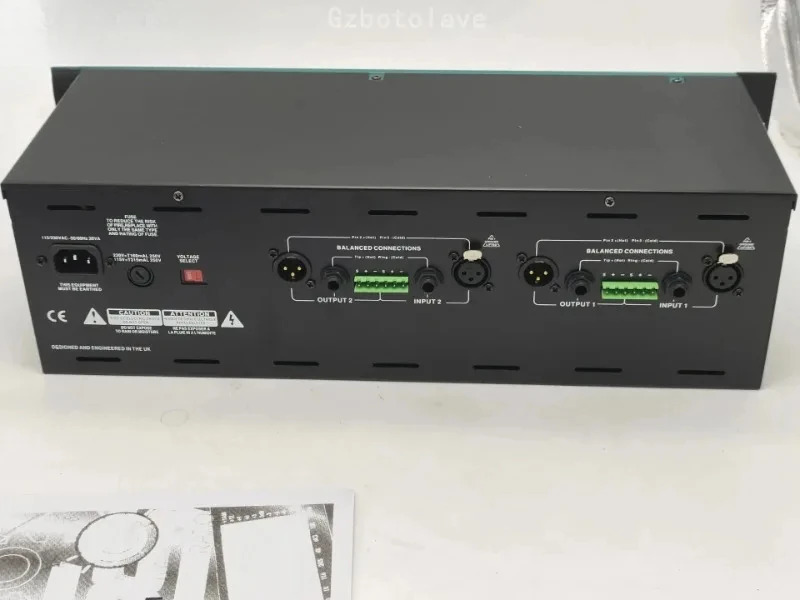 BSS FCS-966 2x 30 스테이지 성능 프로 이퀄라이저 듀얼 채널 그래픽