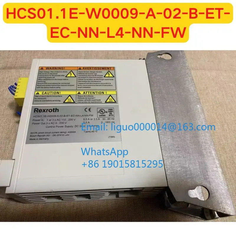 리퍼 HCS01.1E-W0009-A-02-B-ET-EC-NN-L4-NN-FW 드라이버 기능 확OK