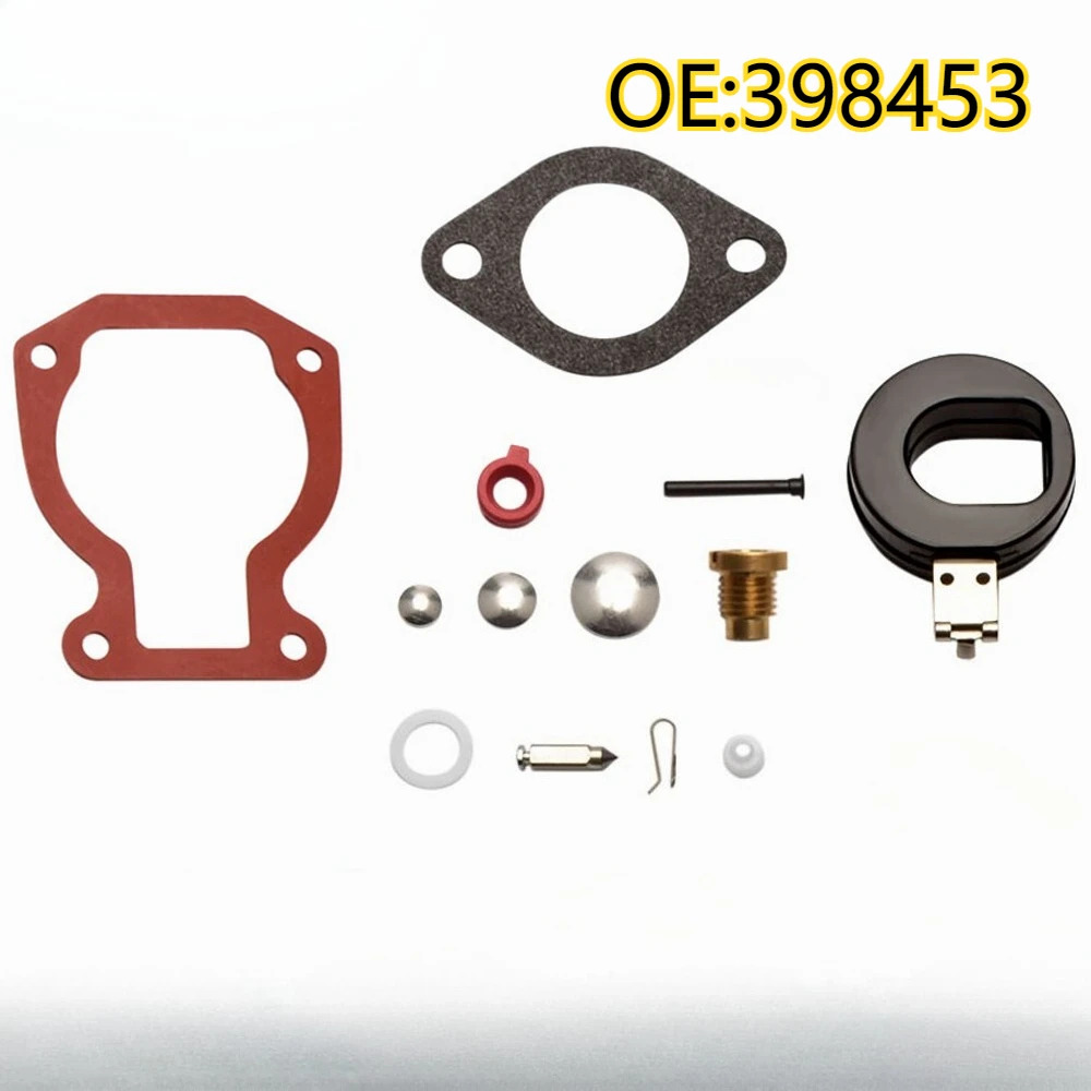 Johnson Evinrude 9.9 hp호환 15 기화기 탄수화물 키트새 398453