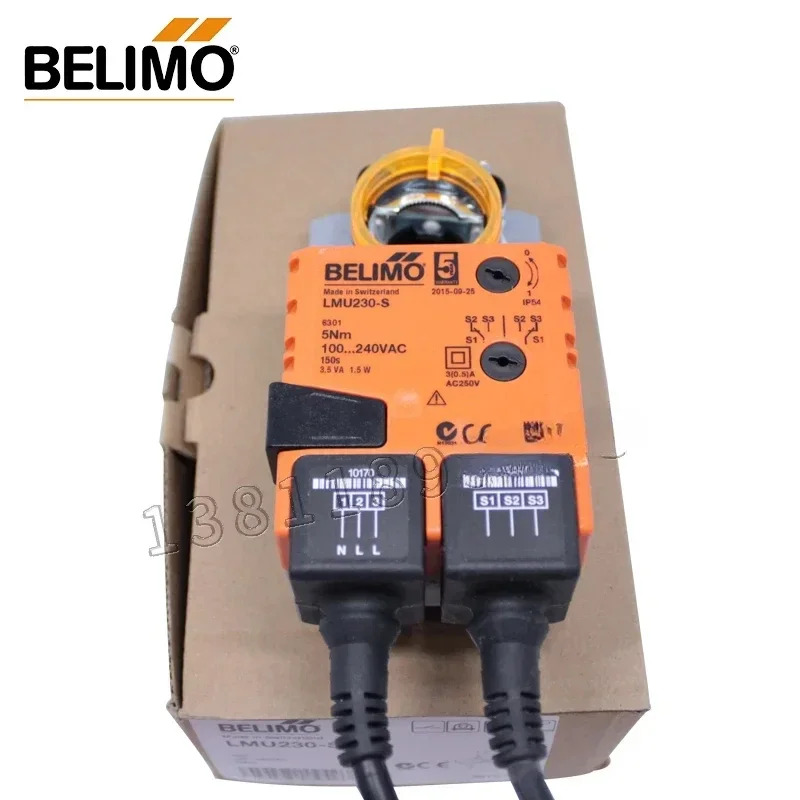 BELIMO BOLIMOU LMU230 에어 밸브 액추에이터 LMU230SR 조절식 드라이버 LMU230-S