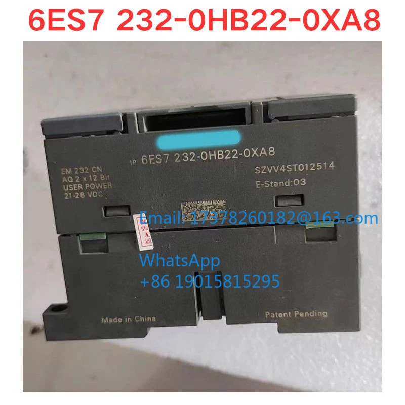 6ES7 232-0HB22-0XA8 6ES7232-0HB22-0XA8 모듈 사기능 확OK