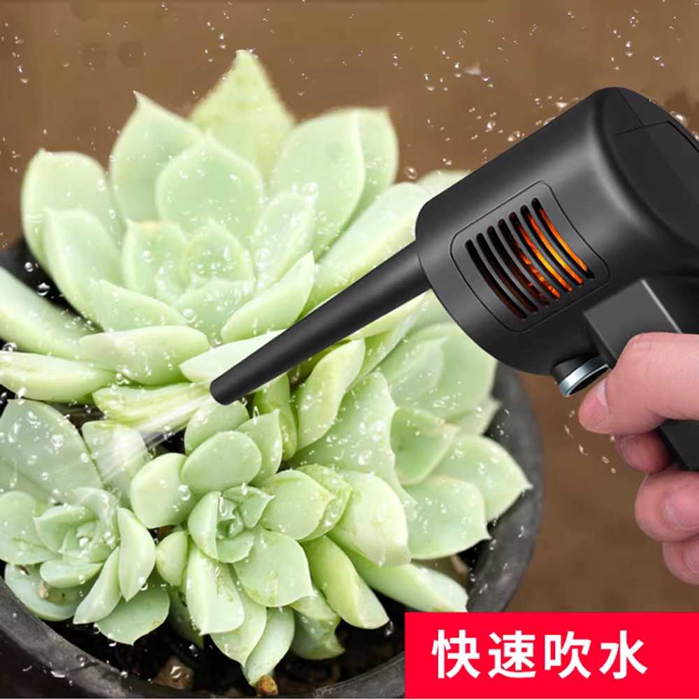 에어건 무선 차량용 먼지제거 초강력 소형 터보 세차 분사+흡입일체형/7700RPM/10kPa흡입력 - 상세 이미지 2