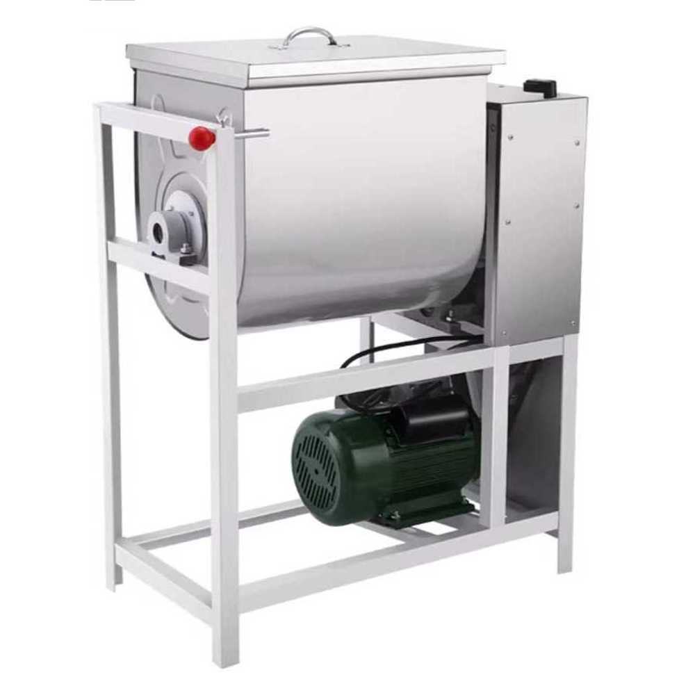 칼국수 반죽기 대형 자동 믹서기 파스타 스틸 베이킹 5kg 1500W 25L - 상품 이미지