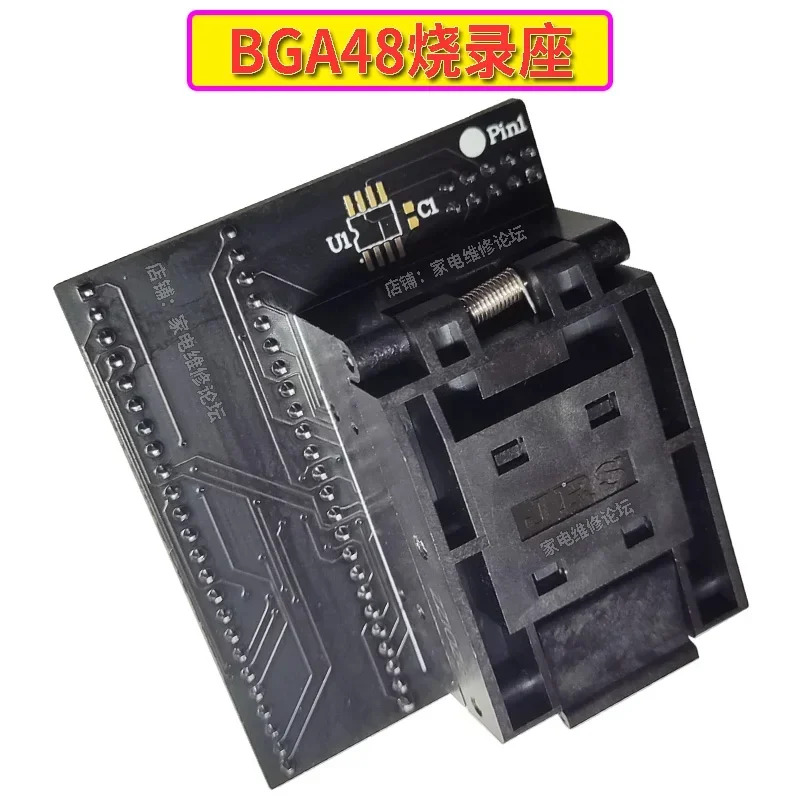 BGA48 버너 홀더 NorFlash 읽기-쓰기 적응 변환 리퍼 셋톱박스 RT809H 적가능