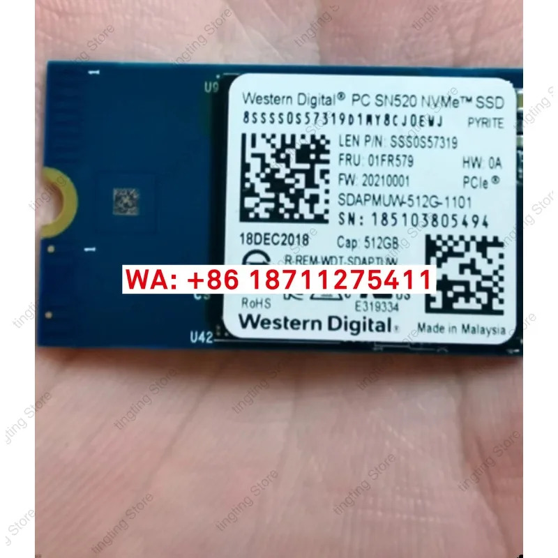 리퍼 SN520 256G/512G M.2 2242 PCIe NVMe 노트북 데스크탑 SSD