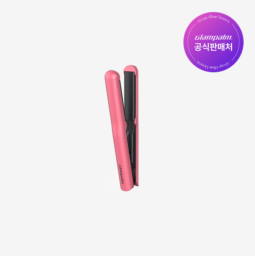 글램팜 [GP103CVPE] 글램팜 글램시크 미니 볼륨 고데기 GP103CV 글램 핑크
