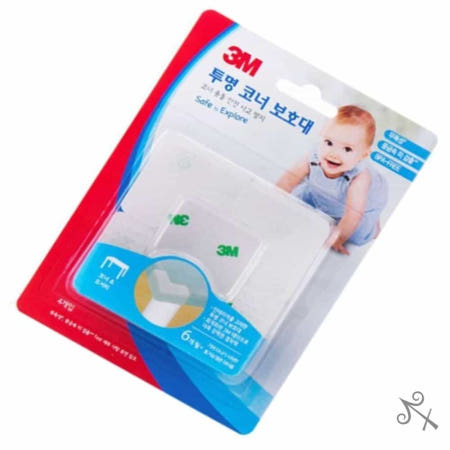 캔캔토토 유아안전 투명 코너 보호대 책상모서리가드 식탁모서리보호대