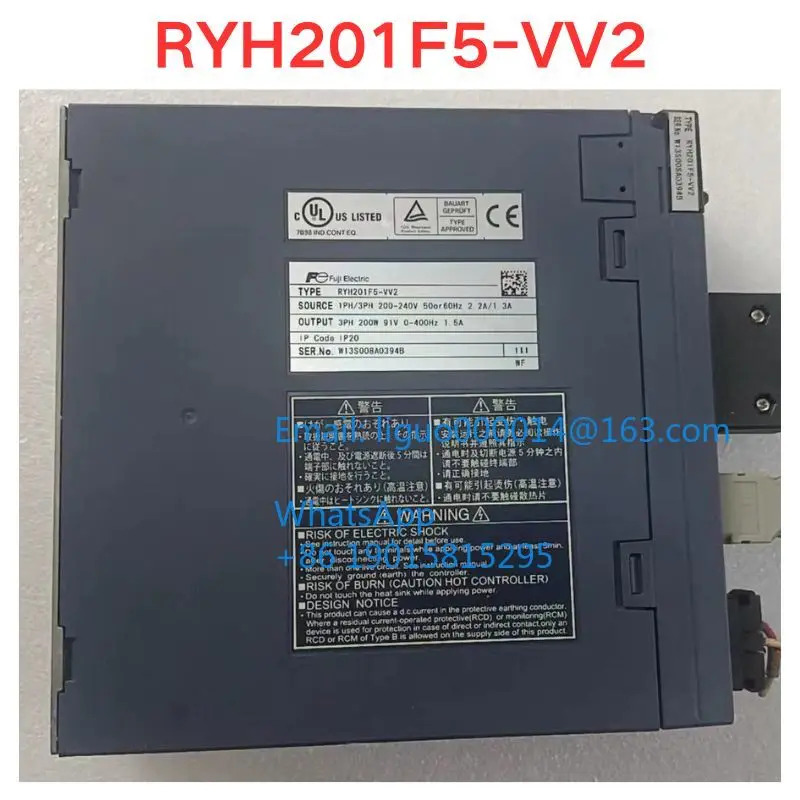 리퍼 RYH201F5-VV2 서보 드라이버 기능 확OK