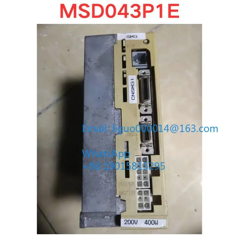 리퍼 MSD043P1E 서보 드라이버 기능 확OK