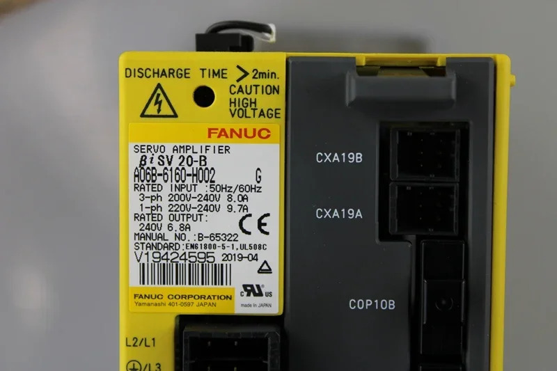FANUC A06B-6130-H002 A06B-6160-H002 bis8/3000 신
