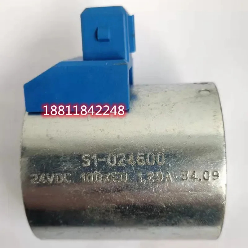 솔레노이드 밸브 S1-024600 코일 로드 롤러 944-0024 1135595 1902740 24VDC XCMG