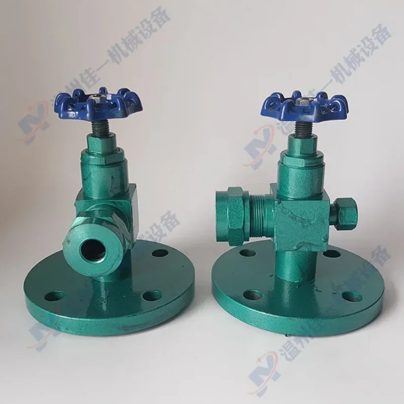 DN20/DN25 탄소강 PTFE 플랜지 라이닝 스테인레스 스틸 액체 레벨 미터 앵글 밸브
