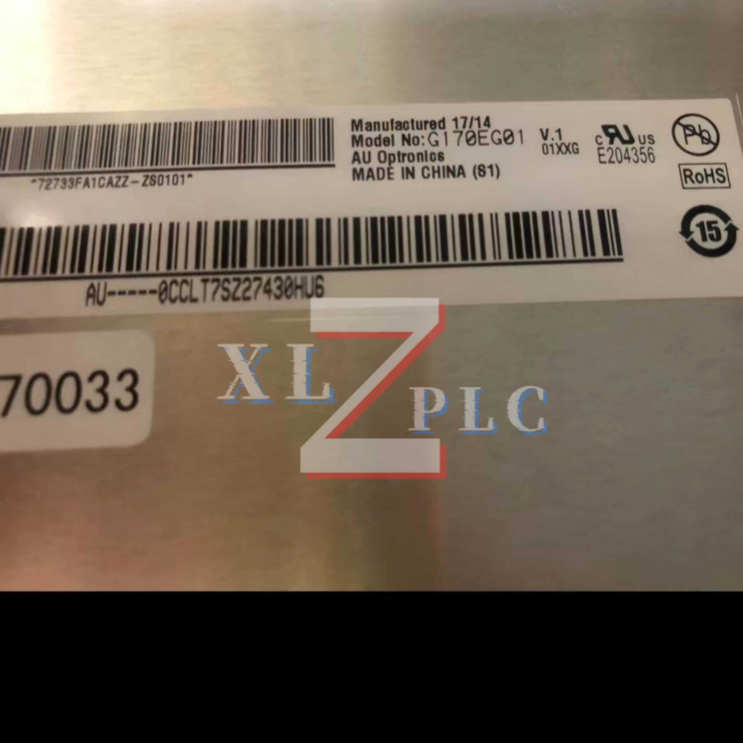 원본 화면 디스플레이 패널 G150XTN05.0 G170EG01 V.1 G121SN01 V.0