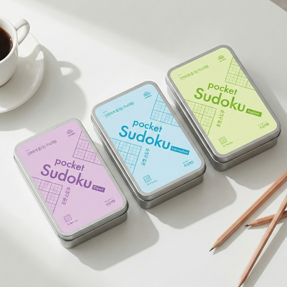 [포켓 스도쿠] 로직으로 두뇌를 깨우는 퍼즐게임 Pocket Sudoku 제품 이미지
