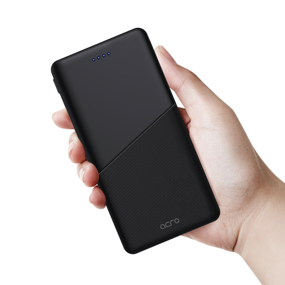 아크로 슬림 보조배터리 파워뱅크 10000mAh, 화이트 이미지 8