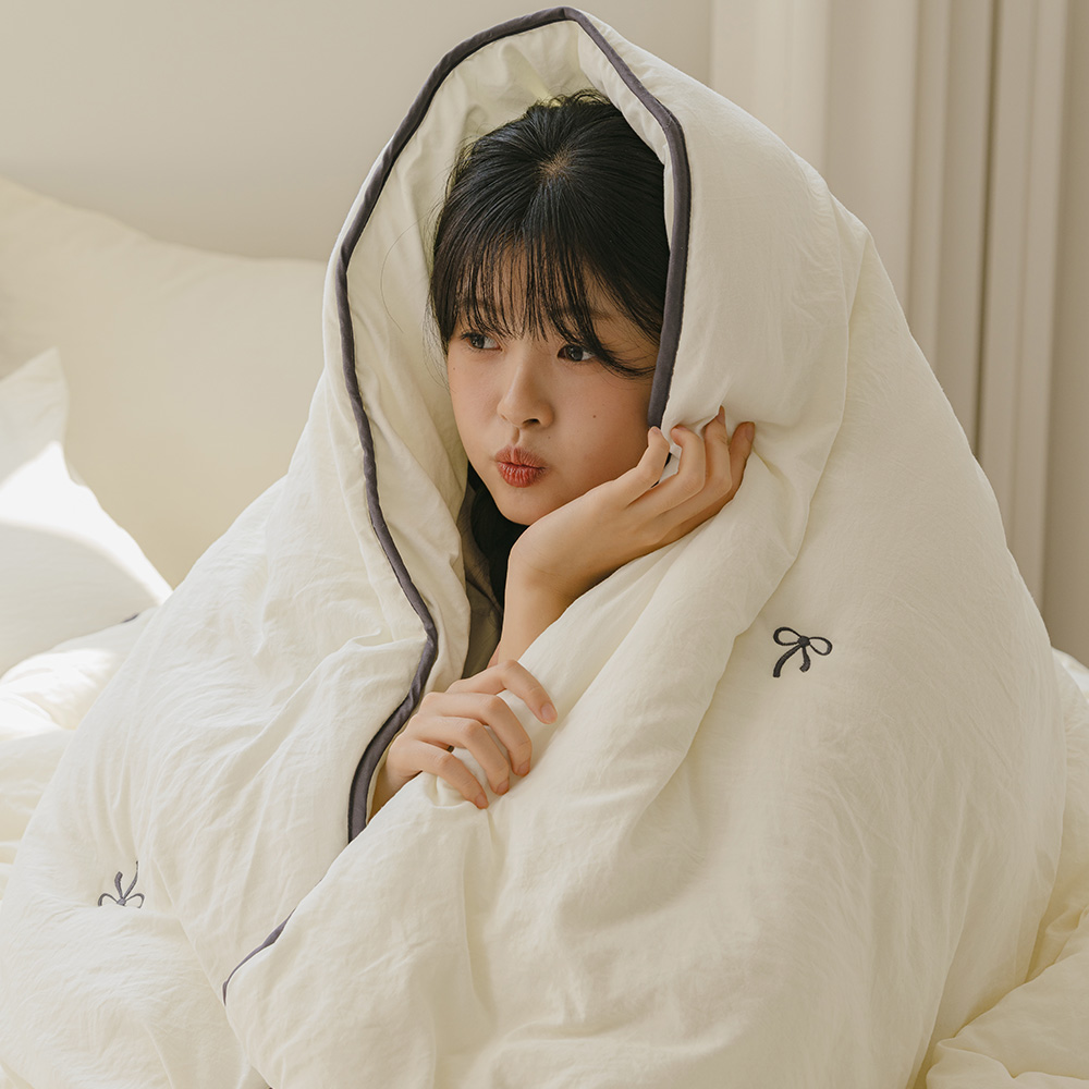 바자르 시리얼 먼지없는 봄 가을 사계절 차렵 이불 패드세트 SS