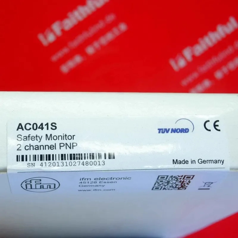 IFM AC041S AS-I 안전 모니터링 모듈 2채널 PNP1PCS