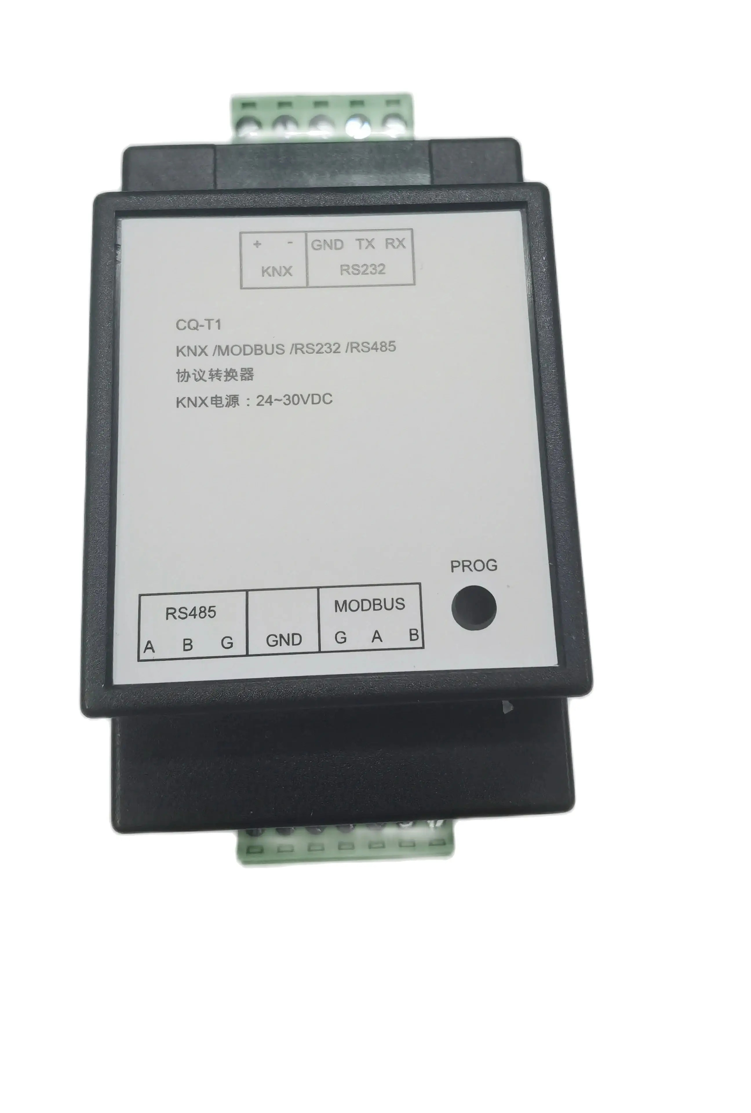 KNXRS485/modbus rtu 게이트웨이 ETS 표준 데이터베이스로