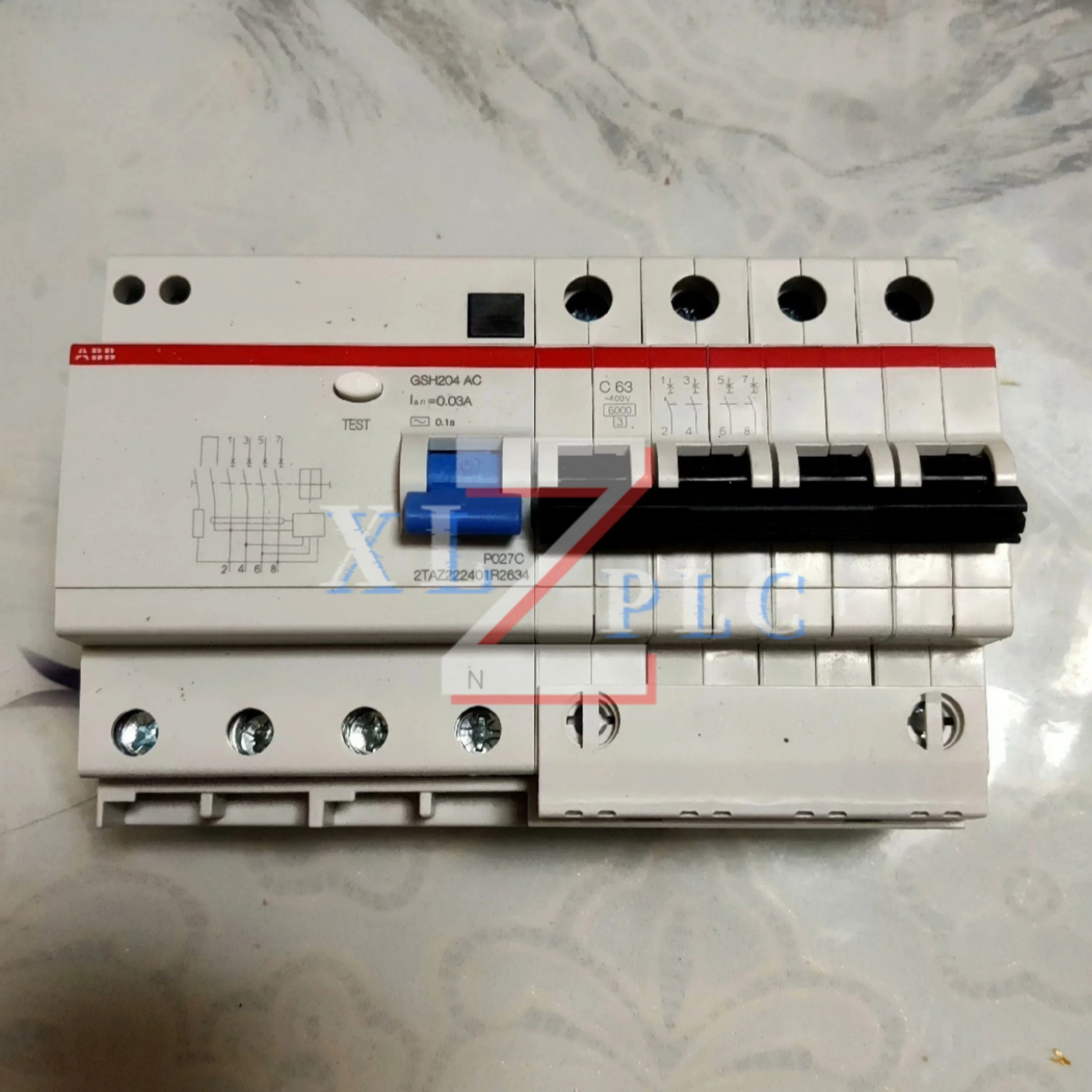 오리지널 회로차단기 GSH204 AC-C63/0.03
