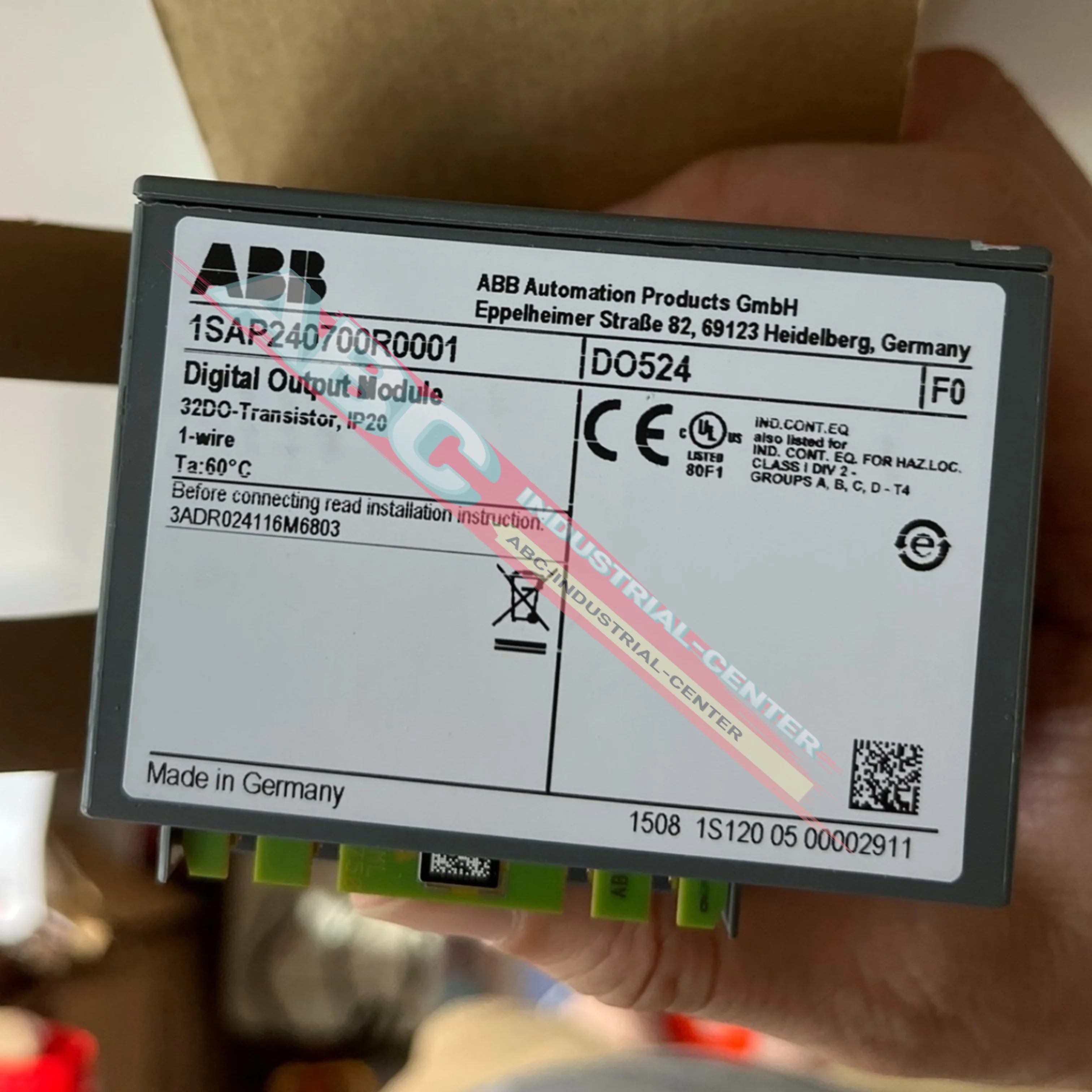 PLC 모듈 DO524 1SAP240700R0001 DO801 3BSE020510R1 신