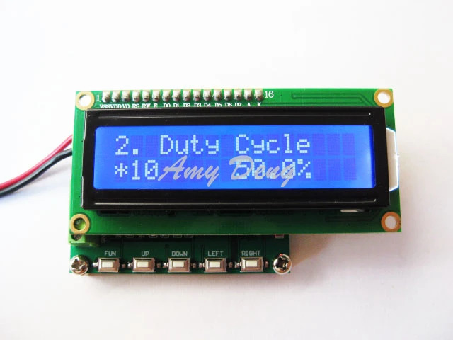 펄스 발생기 1Hz 100KHz PWM 모듈 서보 신호 듀티 사이클 1