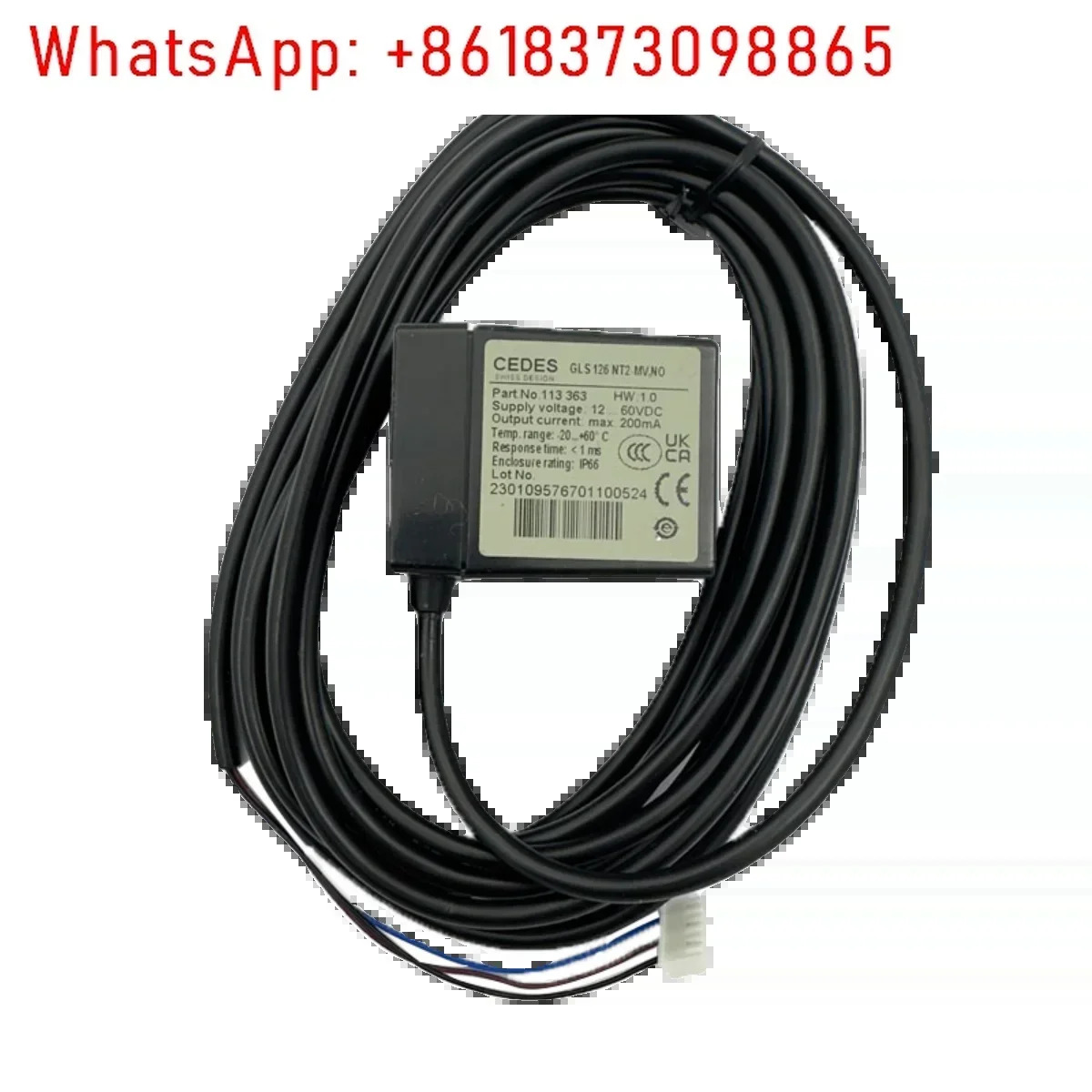 평면층 센서 GLS126NT2.NC.NO 광전스위치