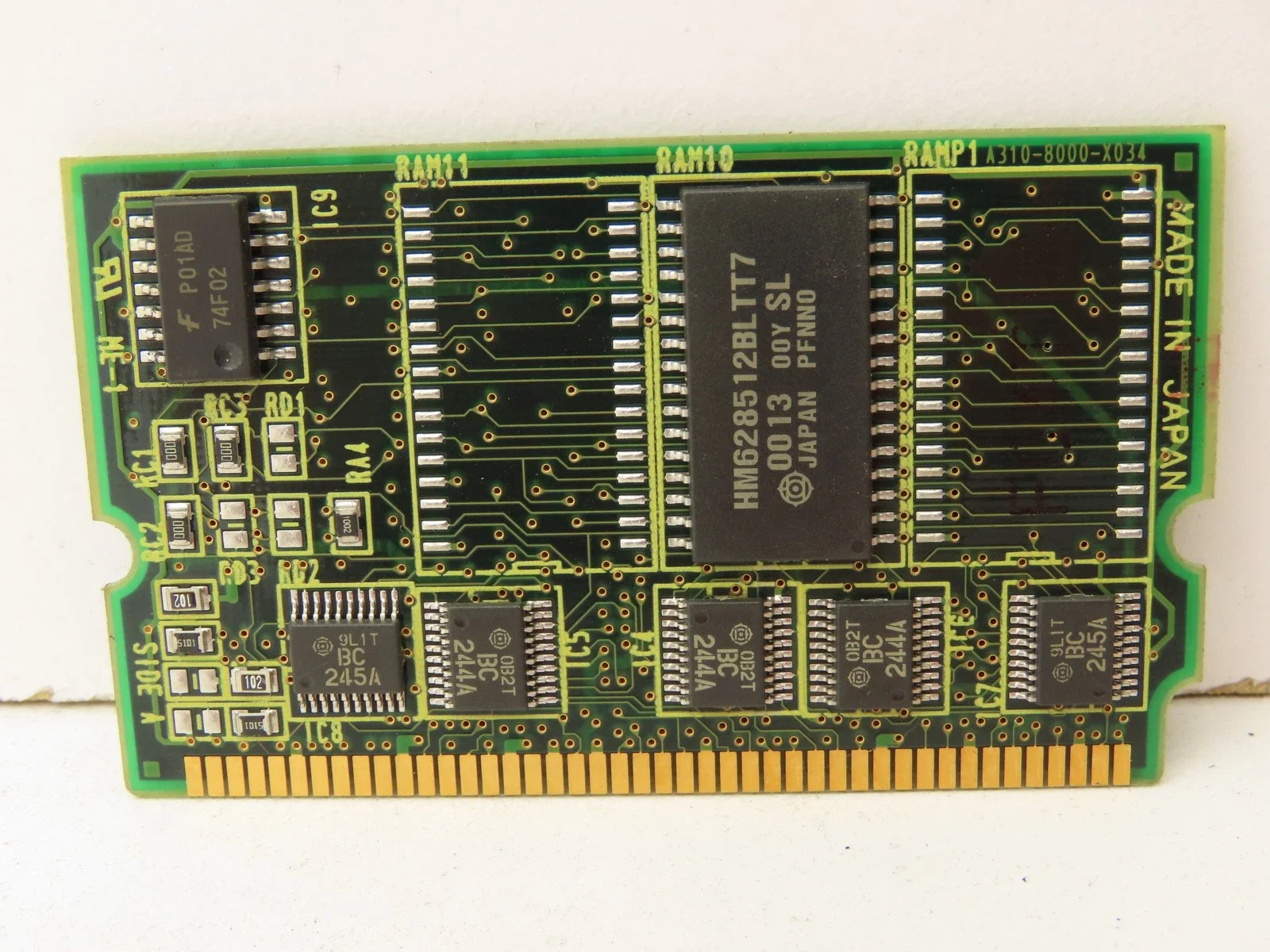 FANUC A20B-3900-0061/02B 메모리 회로 기판A20B-3900-0061 A20B-3900-0060을 리퍼했습니다.