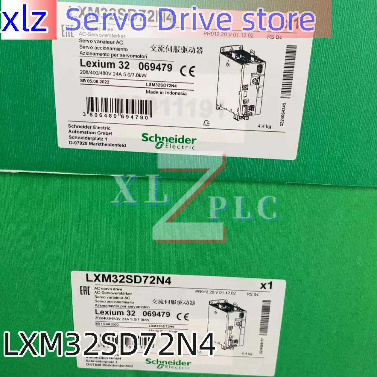 AC 서보 드라이버 LXM32SD72N4