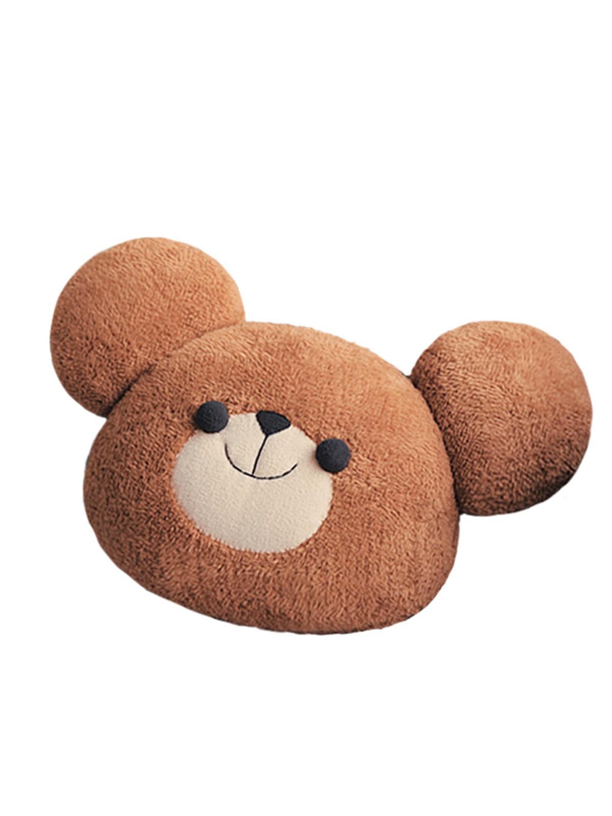 귀여운 쿠션 곰돌이 카페 소품 인테리어 빅이어 베어 베개 40cm x 30cm 40cm-49cm - 상세 이미지 5