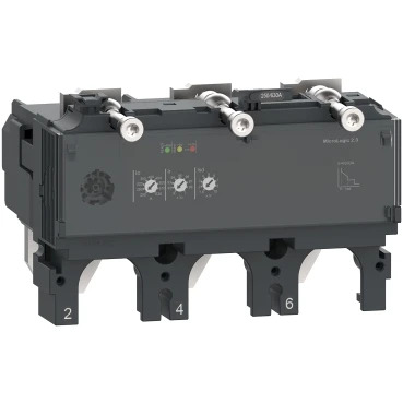 마이크로로직 2.3 3극 전기본 보호장치 250A 정격 C4032D250 트립 유닛