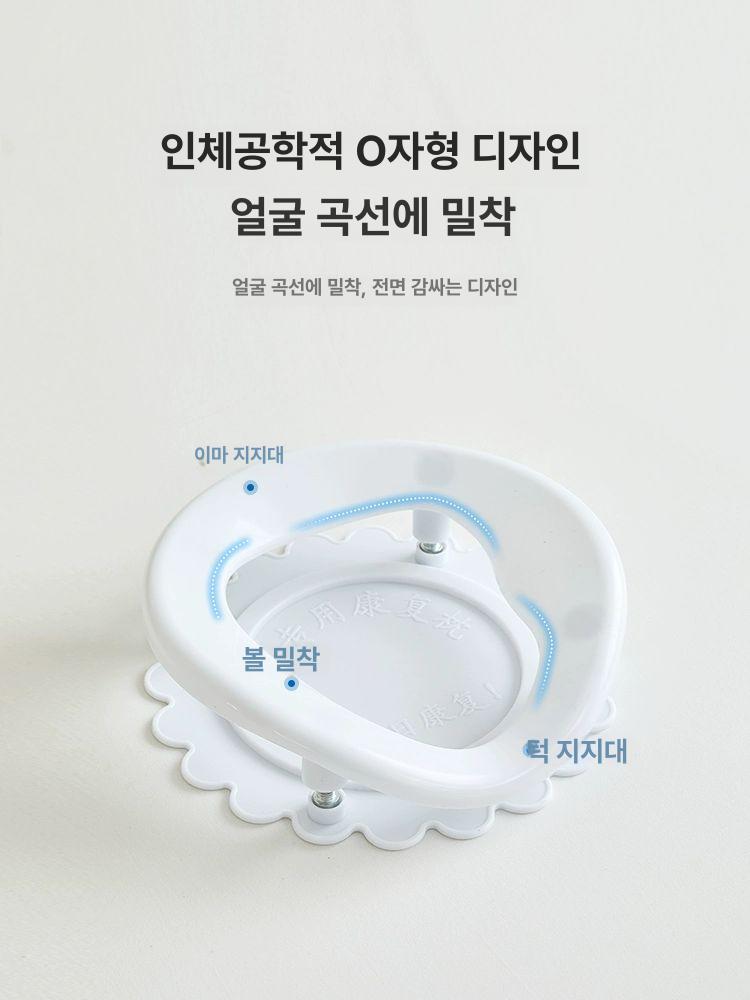편안한밤 망막베개 엎드려자는쿠션 망막박리 엎드려쿠션 후 양면 확장형 그레이 - 상세 이미지 4