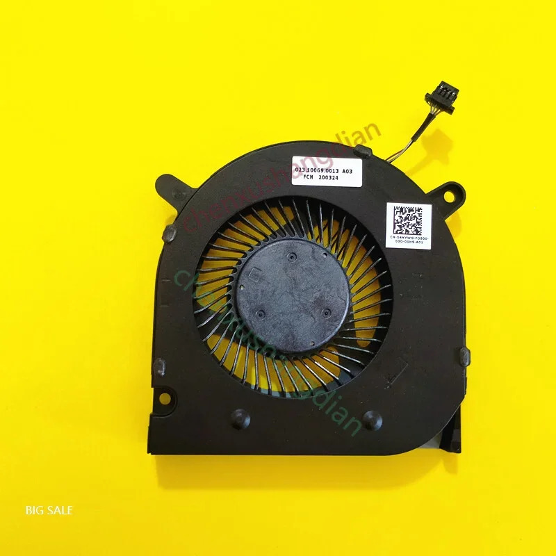 Dell G3-3590 04NYWG 0160GM호환 CPU 그래픽 카드 팬 대용