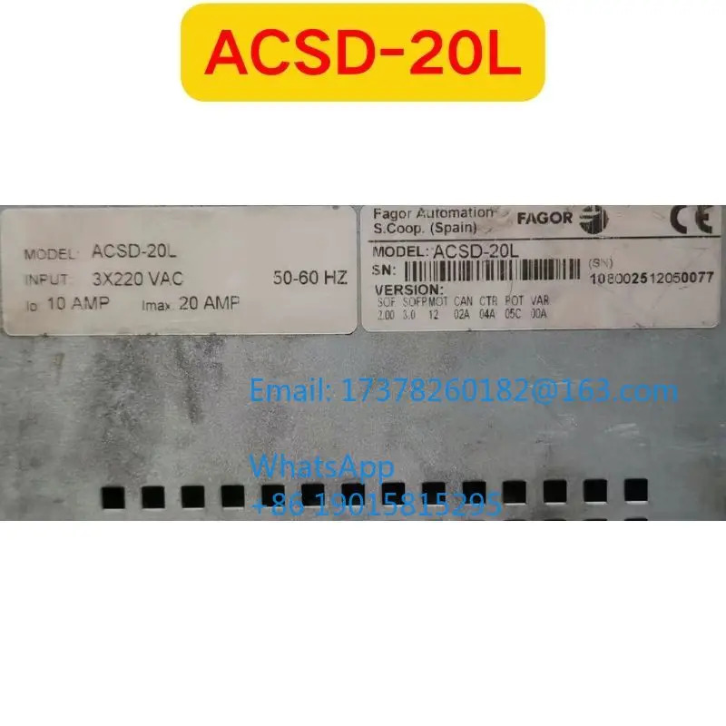 리퍼 ACSD-20L ACSD20L 드라이버 기능 OK