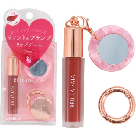 벨 라파타 [해외]벨라파타 Bell LaFata 립글로스 04 체리의 요정 (틴트 플럼핑 키링)